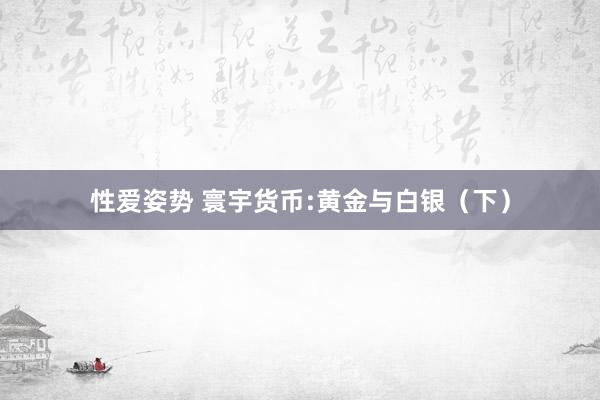 性爱姿势 寰宇货币:黄金与白银（下）